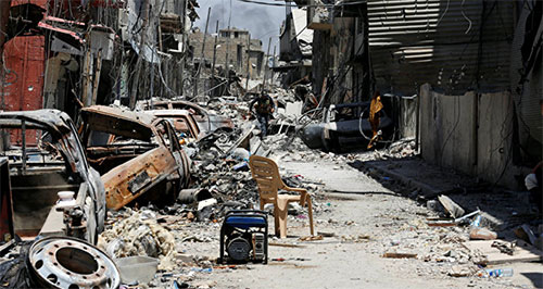 Las fuerzas iraquíes persiguen a los remanentes de Daesh en Mosul